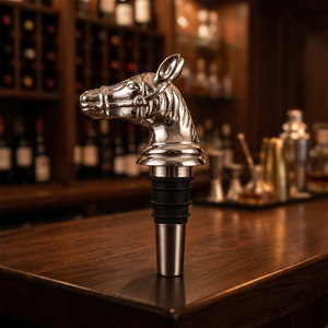 Personalized Animal Design Bottle Stopper Custom Wine Champagne Cap Unique Corporate Promotion Durable Reusable India - Product Image 5