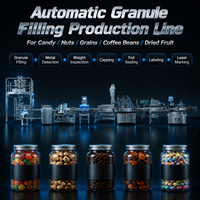 Automatische korrelvulmachine elektronische weegschaal snoep gummy jelly bean chocolade +-1% CE