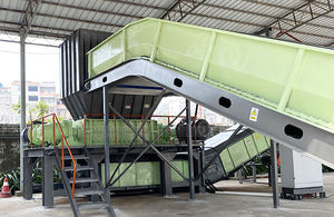 Malaysia Heavy Duty Double Shaft Poly Drum Steel Wire Aluminium <strong>Metal</strong> Crusher Waste Scrap <strong>Metal</strong> <strong>Shredder</strong> <strong>Machine</strong> Price - Product Image 3