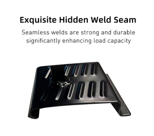 Garage Wall Mount <strong>Rail</strong> <strong>Hooks</strong> Heavy Duty High Load Bearing Metal Track Organizer for Tools Bikes Garden Equipment - Product Image 4