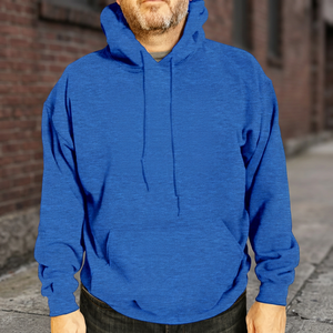 Sweat à capuche OEM pour homme avec logo personnalisé, broderie 3D, lavage enzymatique, appliqué, sérigraphie, gaufrage, 100 % coton, molleton lourd français - Product Image 3