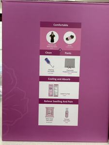 Bolsa de Artículos Esenciales para Hospital OEM al por Mayor con Ropa Interior, Botella Perineal para Limpieza Vaginal, Toallitas de Hamamelis, Almohadillas de Lactancia Reutilizables - Product Image 5