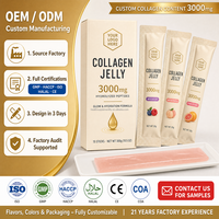 OEM Morning Glow Collagen Jelly Stick Acerola Cherry Green Tea EGCG Daily Antioxidant Beauty Chewable Sachet Factory