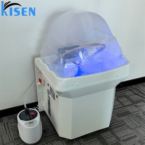 อ่างสระผมเคลื่อนที่แบบไม่มีท่อ ยี่ห้อ Kisen Head Spa Salon Beauty Furniture พร้อมถังเก็บน้ำ 60 ลิตร และเครื่องทำน้ำอุ่น - Product Image 6