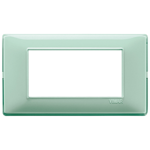 Vimar Mint Glass Wall <b>Switch</b> <b>Plate</b> 19cm x 8cm 0.9cm Thickness - Product Image 1