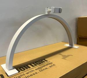 Fotrend – <span class=keywords><strong>lampe</strong></span> annulaire demi-lune de 55cm, 75cm, <span class=keywords><strong>lampe</strong></span> de table de <span class=keywords><strong>manucure</strong></span> LED, <span class=keywords><strong>loupe</strong></span> de salon, <span class=keywords><strong>lampe</strong></span> de cils de beauté, vente en gros - Product Image 5