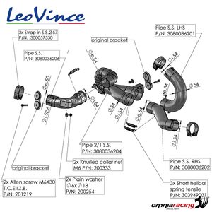 ท่อเชื่อมต่อรถมอเตอร์ไซค์คุณภาพพรีเมียม Leovince Steel DEKat Racing Link Pipe สำหรับ Multistrada V4 V4S ปี 2021 2024 - Product Image 3