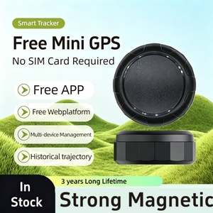 Traceur GPS intelligent 3 ans pour iOS, dispositif <span class=keywords><strong>de</strong></span> suivi pour personnes âgées et animaux <span class=keywords><strong>de</strong></span> compagnie, en plastique noir, le plus petit localisateur intelligent pour retrouver vos objets - Product Image 4