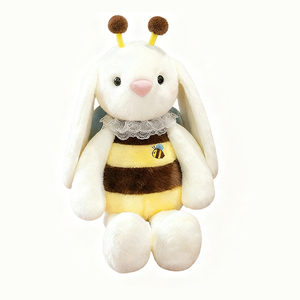 Sang Trọng Ong Thỏ Đồ Chơi Mềm Dễ Thương Nhồi Bông Thỏ Cực Đồ Chơi Cho Trẻ Em Chất Lượng Cao Thấp Moq Nhà Máy OEM ODM Tùy Chỉnh - Product Image 3