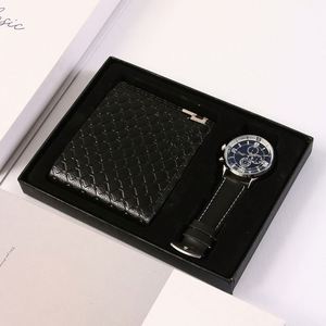 Coffret cadeau exquis pour homme, portefeuille et montre, pour la fête des pères, la Saint-Valentin ou comme cadeau d'affaires pour les événements spéciaux - Product Image 4