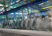 Ligne de production de galvanisation à chaud à longue durée de vie bouilloire de galvanisation bain de zinc fondu