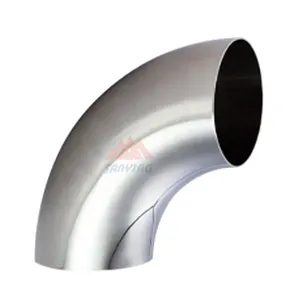 Factory Price Stainless Steel SS304 Pipe Fittings Butt Welding 90 Degree Elbow Seamless SS Elbow