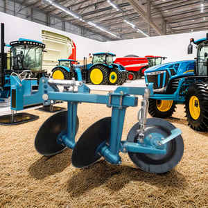 Arado de disco ligero de 2 surcos, tractor motorizado, arado de disco, cultivador de granja para invernadero de granja, campos vegetales - Product Image 2