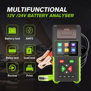2026 BT500 Probador Universal de Baterías de Coche con Impresora 12-24V CCA JIS SAE MCA CA DIN IEC EN BCI 1 Año de Garantía - Product Image 2