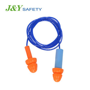 سدادات أذن مقاومة للماء, سدادات أذن من السيليكون مزودة بحبل - Product Image 5