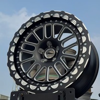 Forged Monoblock Beadlock Wheels 5x112 5x114.3 5x120 5x115 Racing Wheel for M2 M3 M4 Mustang Chevrolet Camaro Drag Racing