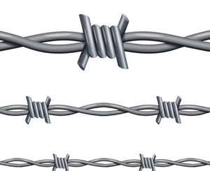 ลวดหนามเคลือบสังกะสีแบบม้วนสองชั้นพร้อมปมลวดเหล็กเพื่อการเชื่อมต่อที่แข็งแรงและรั้วที่ยากจะแตกหัก - Product Image 1