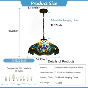 <span class=keywords><strong>Lampe</strong></span> de table en verre <span class=keywords><strong>Tiffany</strong></span> de luxe européenne 2021, design créatif, salon, salle à manger, chambre à coucher, bar, alimentation secteur - Product Image 6