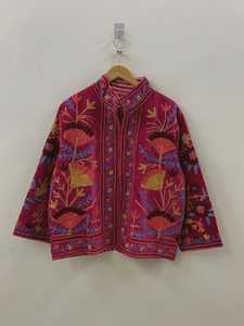 เสื้อแจ็คเก็ตกำมะหยี่ปักลายซูซานี กระดุมลายสัตว์ ผ้าฝ้ายรักษ์โลก คุณภาพสูง สไตล์โบฮีเมียน งานแฮนด์เมด ลายชนเผ่า สำหรับฤดูหนาว - Product Image 5
