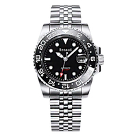 Nouveau design usine OEM montre mécanique de luxe pour hommes montre squelette automatique
