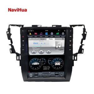 NaviHua 13 Inch Android Vertical Touch Screen Car DVD Player <b>Auto</b> Radio for Tesla Style Toyota Alphard 2015-2019 With Carplay - Product Image 3