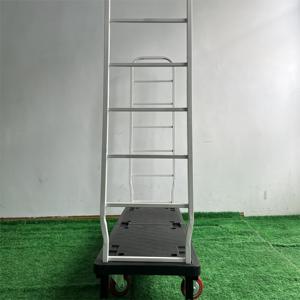 Conteneurs de style japonais pour le déplacement du bois de chauffage Chariot à plate-forme de camion à main lourd Chariot à bateau en U - Product Image 4