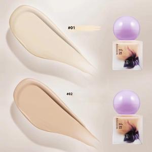 BM Cosmetics Crema de base líquida de cobertura completa <span class=keywords><strong>Maquillaje</strong></span> de base vegana sin aceite a prueba de agua para todos los tonos de piel para piel oscura - Product Image 3