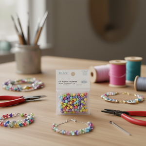 Perline in Argilla Polimerica Ilan 6x1mm Multicolore 17g - Product Image 2