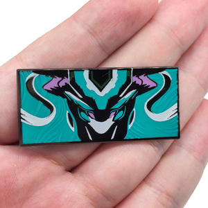 3 Nouveau Design de Haute Qualité Poke Monster <span class=keywords><strong>Suicune</strong></span> Raikou Entei Peint Émail Dur Métal Badge Pins pour Sac à Dos Tissu Décoration - Product Image 4