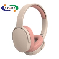 Casque audio sans fil BT 5.4 supra-auriculaire, pliable, longue autonomie, étanche IPX5, idéal pour le sport et les voyages, modèle P2961, très demandé