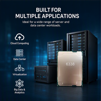 Gold 6338 3rd Gen Scalable CPU Processor DDR4 3200MHz 32 Cores 64 Threads 2.00 GHz 48MB 205W High Density Enterprise Server CPU