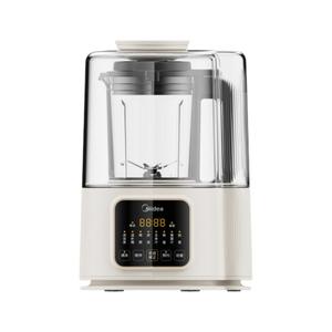 เครื่องปั่นความเร็วสูงมีเดีย 1.2 ลิตร เครื่องทำนมถั่วเหลืองอัตโนมัติ เครื่องคั้นน้ำผลไม้ เครื่องเตรียมอาหาร ทำงานเงียบ วัสดุพลาสติกสีขาว - Product Image 2