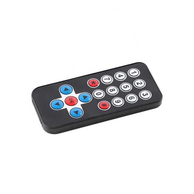 17 Key Infrared Remote Control 38kHz Wireless BT MP3 Decoder Module Remote Control Not Included Batteries