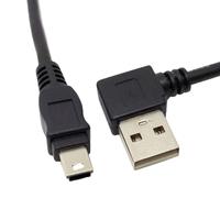 USB 2,0 A macho a Mini B Cable de carga macho de 5 pines Cable de extensión USB