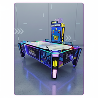 Table de Hockey Commerciale Professionnelle en Gros, Machine de Jeu d'Arcade à Monnayeur pour 2 Joueurs, Idéale pour Centres de Jeux