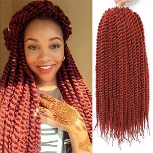 Grosir 2X rambut sintetis kepang putar Ombre Senegal - Product Image 4