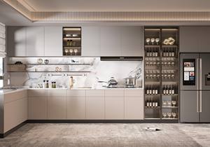 Gabinete de Cocina Moderno de Alta Calidad, Material de Madera Contrachapada, Almacenamiento Multifuncional, Ecológico, Impermeable, Hecho en la Fábrica de Chongqing - Product Image 5