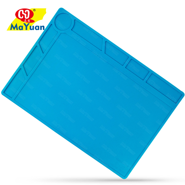 Heat Resistance Silicone Rubber Mat for Soldering Reworking Heat Insulation