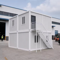 Modern design prefab tiny house kit met houten EPS panelen, snelle montage containerhuis voor gebruik in keuken, badkamer en resorts.