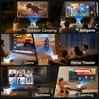 Proyector Portátil Mini LED LCD Magcubic HY350 Max, Nuevo Modelo 2026, Gran Venta, Resolución Nativa 1080P, Compatible con 8K y 4K, Cine en Casa y Exteriores