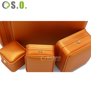 Luxury Eco-Friendly Leather <b>Jewellery</b> <b>Box</b> Custom Logo Rectangle Display Case Bracelet <b>Necklace</b> Ring Storage Gift Packaging - Product Image 6