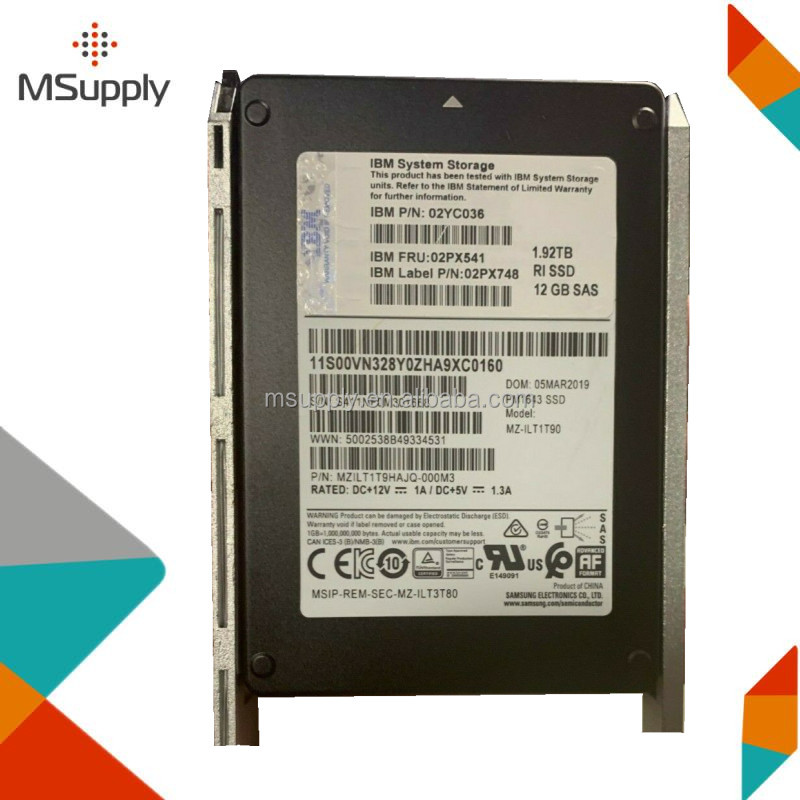 SEIページ IBM 02PX541 - 1.92TB 12G SAS SFF Flash Drive