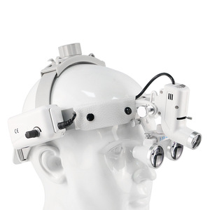 Lámpara Frontal Dental de 3000 Lm, LED Blanco Frío, Tamaño de Punto Ajustable, Montada en la Cabeza, para Uso Dental y Otorrinolaringología, Certificación CE - Product Image 2