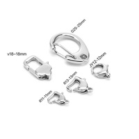 Vente chaude 316L En Acier Inoxydable Classique Bijoux Bracelet Collier Fermoir Étanche et Sans Ternir Personnalisé En Gros