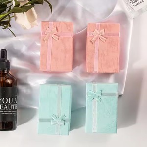 Boîte à bijoux 5*8cm, emballage pour bijoux, boîtes pour bagues et boucles d'oreilles, étuis de transport pour colliers, boîtes cadeaux délicates pour les fêtes - Product Image 2