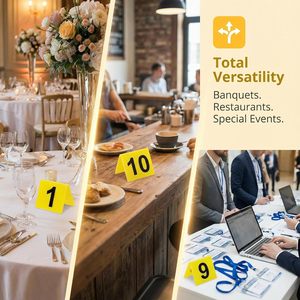 Numéros de table de mariage modernes et minimalistes en acrylique <span class=keywords><strong>transparent</strong></span>, imprimés UV sur mesure, double face, étanches, avec cartes de placement – Vente en gros - Product Image 6