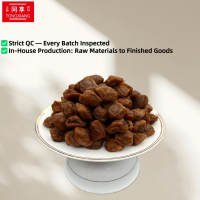 Prix direct usine, prune entière séchée et aigre de marque TONGXIANG, emballée individuellement, 100% naturelle, fruits secs, produits bruts