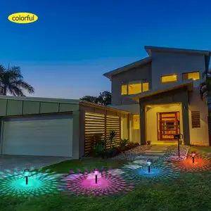 Solar licht Outdoor Garten LED Landschafts licht Automatik schalter IP65 Wasserdicht, geeignet für Garten im Freien