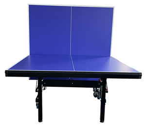 Revêtement <span class=keywords><strong>de</strong></span> peinture UV personnalisé 18 MDF <span class=keywords><strong>Table</strong></span> <span class=keywords><strong>de</strong></span> ping-pong mobile pliable pour l'intérieur - Product Image 1