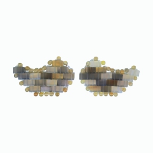 Patchs de massage pour les yeux en agate naturelle, outil de beauté rafraîchissant sous les yeux en pierres précieuses pour les soins du visage - Product Image 3